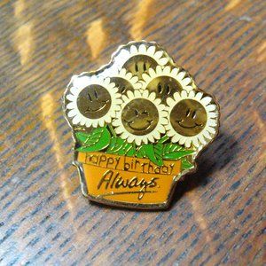 Walmart Happy Birthday Always Lapel Pin